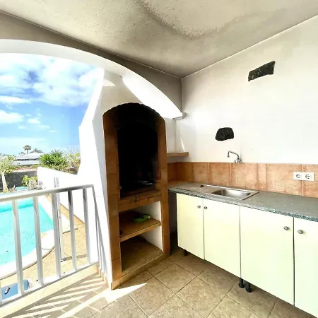 Villa Encantadora Villa Con Piscina Privada, Wifi, A/C, Bbq, Playa Blanca
