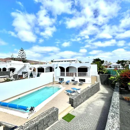 Βίλα Encantadora Villa Con Piscina Privada, Wifi, A/C, Bbq, Playa Blanca
